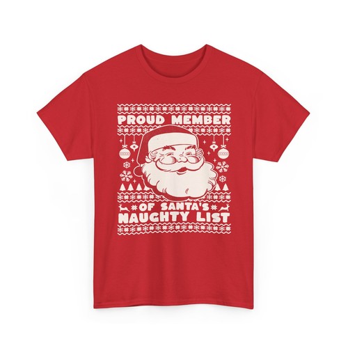 Santa naughty list shirt - naughty,