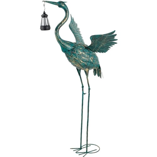 Heron garden statues inch - heron,