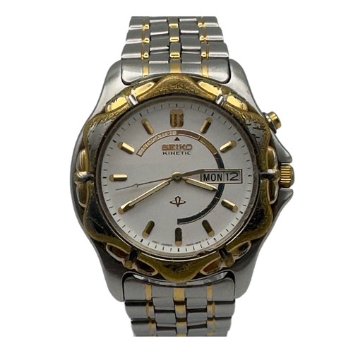 Seiko kinetic 5m43 0a70 - kinetic, mens