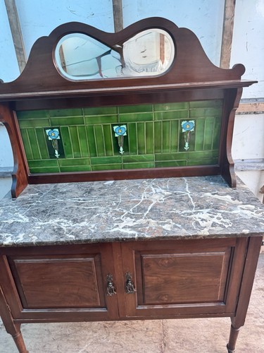 Antique wash stand - stand, with
