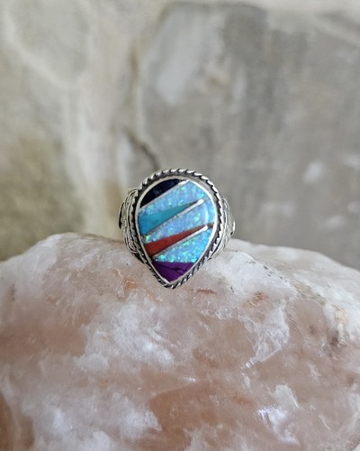Vintage size navajo signed - vintage,