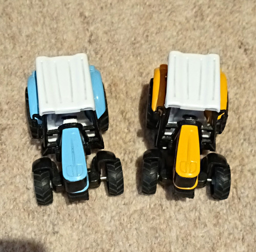 Diecast toy farm tractors - toy,
