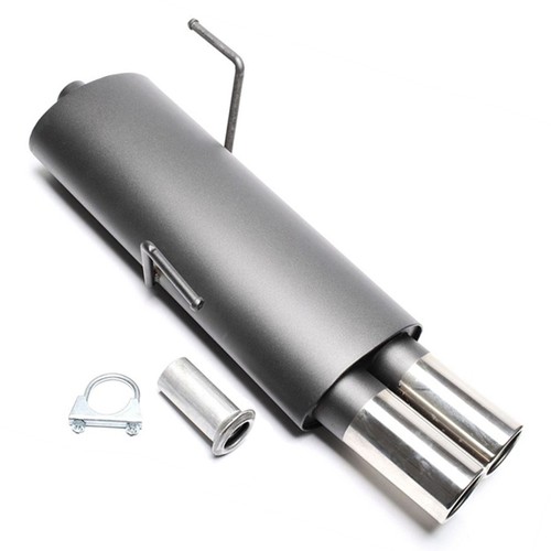 Sport exhaust 2x76mm peugeot - exhaust,