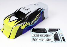 Bodyshell (Yellow) Fits: BSD Racing Flux Onslaught 1/10th Radio Control Cars