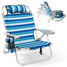 Heavy-Duty Folding Beach Chair