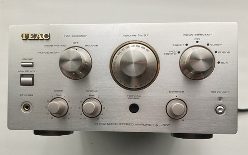 Teac h300 stereo amplifier - teac, a-h300