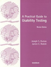 A Practical Guide to Usability Testing by Dumas, Joseph S. Paperback Book The