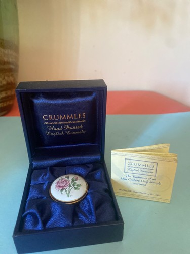 Crummles enamels england - crummles, roses