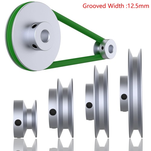 Grooved pulley round - grooved, pu