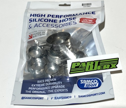 Samco coolant hose - hose, clamp