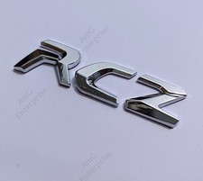 Chrome Silver Car Rear Boot Badge Emblem for Peugeot RCZ Coupe Letters R C Z