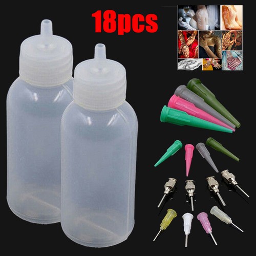 18pcs henna kit applicator - kit,