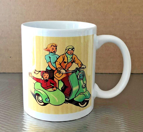 Scooter vespa ceramic coffee - vespa,