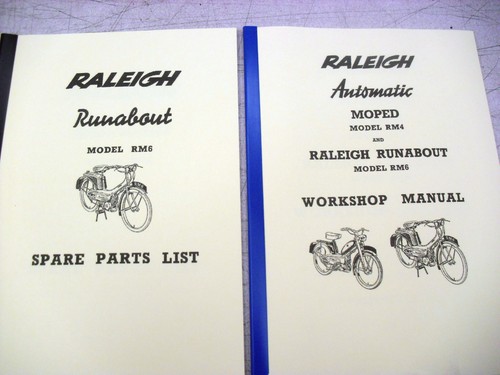 Raleigh moped rm6 runabout - rm6,