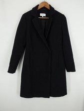 Reiss Coat Womens UK 10 Navy