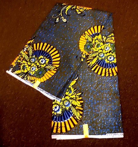 6yards african print - print, real