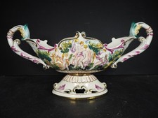 Vintage large capodimonte twin - vintage,