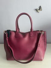 Boden Toulon Pink Real Leather Large Tote Bag