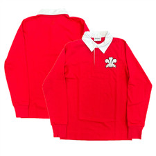 Wales Samurai Rugby Jersey Men's Heritage Classic Home Shirt - New