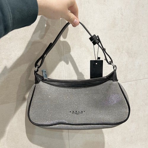 Replay shoulder bag glitter