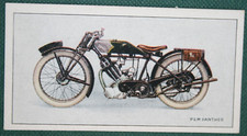 P&M PANTHER  499cc Motorcycle    Vintage 1926 Illustrated Card
