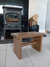 Handmade wooden step stool, Rustic Step Stool, Foot Rest, Little Helper Stool