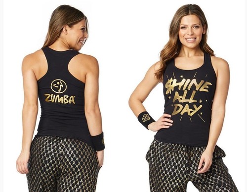 Zumba shine all day racerback - zumba,