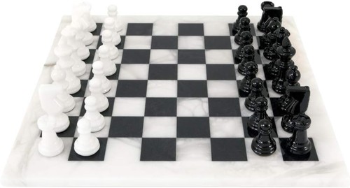 Handmade marble chess - handmade,
