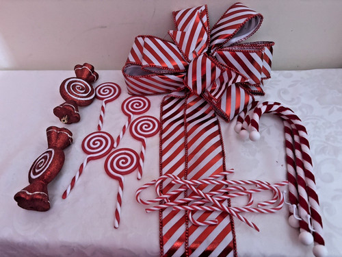 Various hanging candy cane - various,