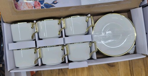 Tea cup and saucer set - cup,