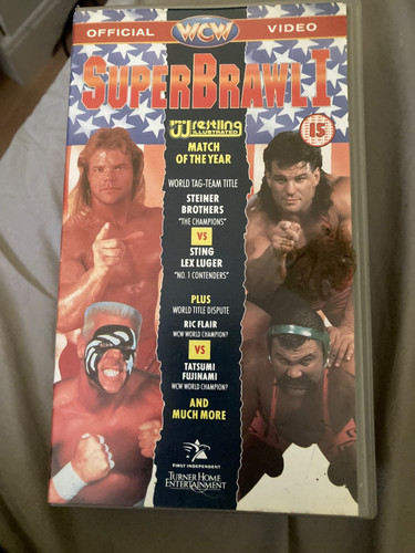 Wcw superbrawl vhs video - wcw,