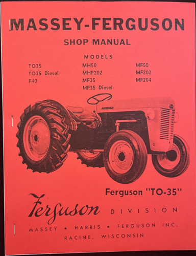 Shop manual for - manual,