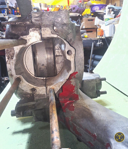 Vespa 200 rally engine heavily - 200,