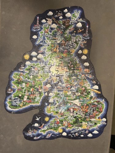 Gibsons the jig map britain - the,