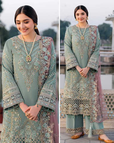 Pakistani designer embroidered - pakistani,
