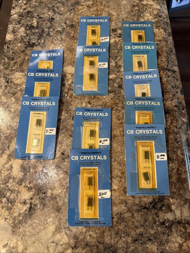 Vtg lot realistic cb - lot, 12