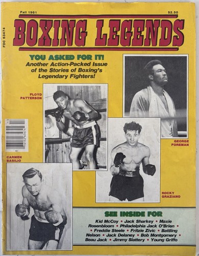 Vintage fall 1981 issue boxing - fall,