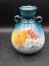 Antique Royal Bonn Vase Roses