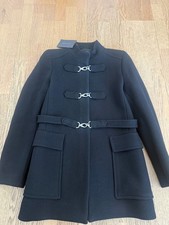 NWT ZARA WOMAN BLACK WOOL