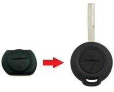 2 Button Remote Key Fob Rubber