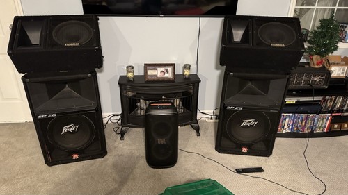 Speakers and amp - pa/,