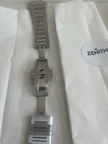 Zenith defy silver bracelet - zenith,