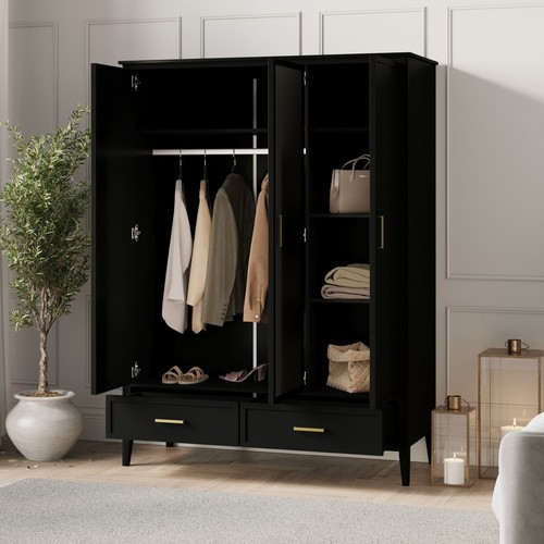 Large black door - large,