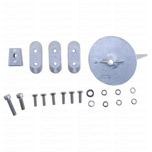 Aluminium anode kit for yamaha - kit,