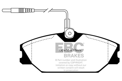 Ebc yellowstuff front brake - ebc,