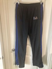Colosseum Athletic UCLA Bruins Stripe Track Pants Size XL Black Blue