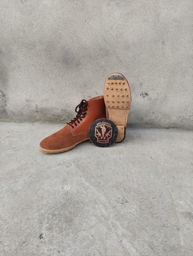 Handmade brown rough - brown,