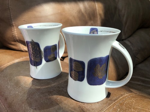 Dunoon sirocco bone china mugs - sirocco,