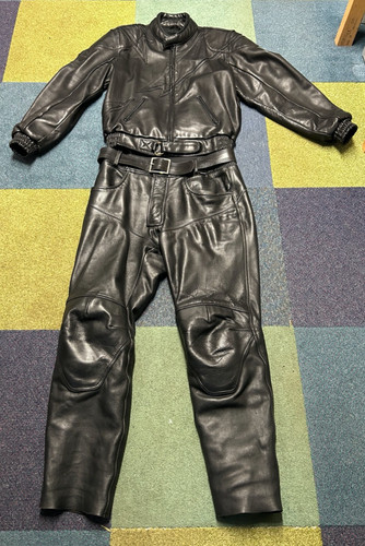 Frank thomas black - black, cowhide