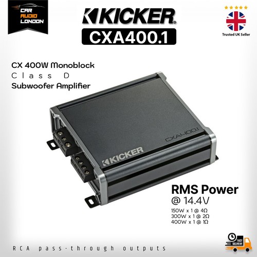 Kicker cx400 400w monoblock - kicker, cx400.1